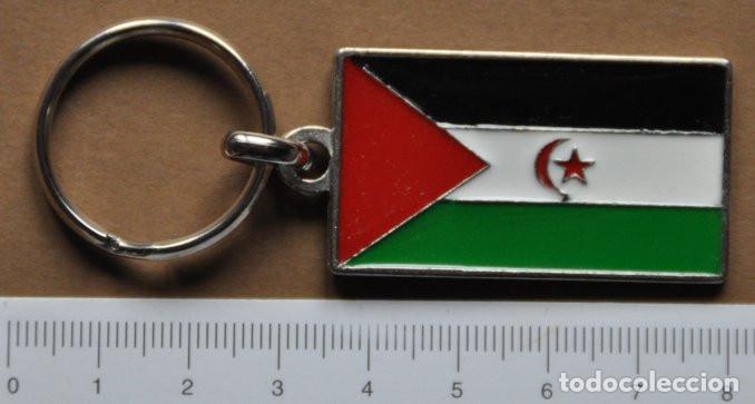 Coleccionismo de llaveros: LLAVERO DEL SAHARA - BANDERA DE SAHARA