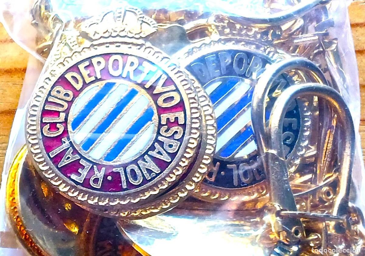 Coleccionismo de llaveros: RCD ESPA&Ntilde;OL ESPANYOL BARCELONA LOTE 5 LLAVEROS FUTBOL METAL ESMALTE FUEGO KEYRING KEY CHAIN R