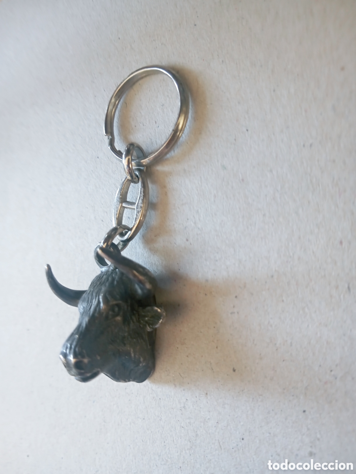 Coleccionismo de llaveros: BONITO LLAVERO ANTIGUO TORO - Foto 2