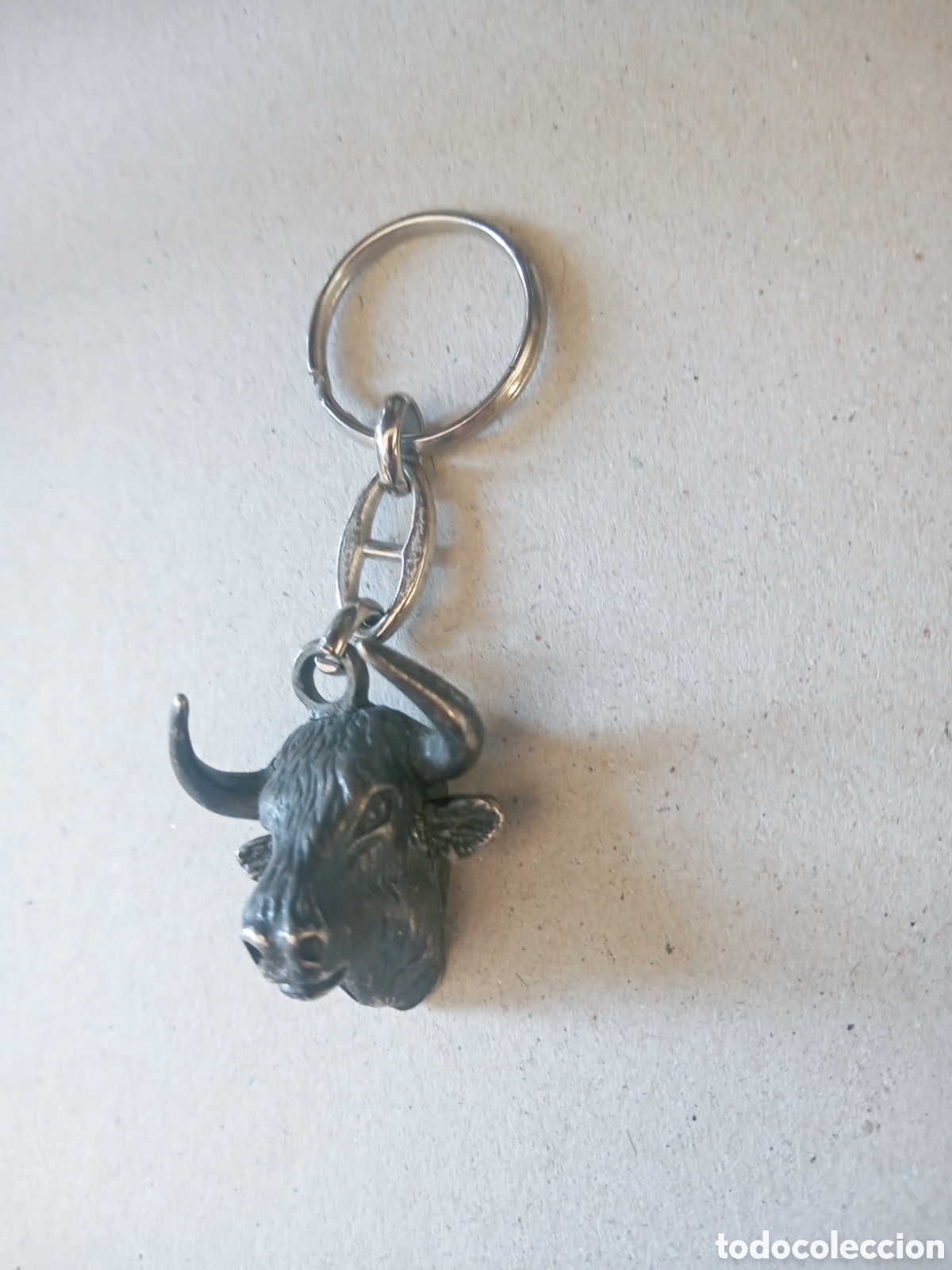 Coleccionismo de llaveros: BONITO LLAVERO ANTIGUO TORO