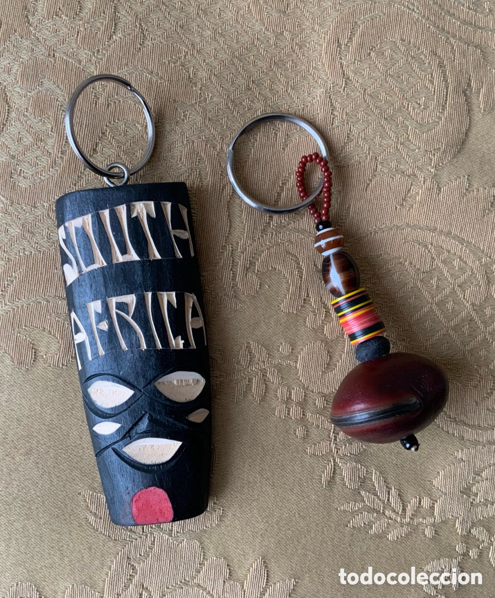 Coleccionismo de llaveros: 2 LLAVEROS AFRICANOS - Foto 2