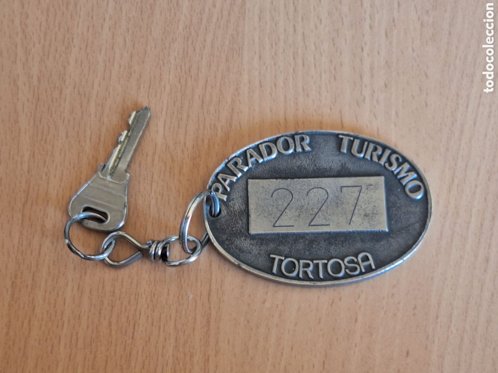 Coleccionismo de llaveros: LLAVERO LLAVE HABITACI&Oacute;N HOTEL. PARADORES TURISMO ESPA&Ntilde;A TORTOSA