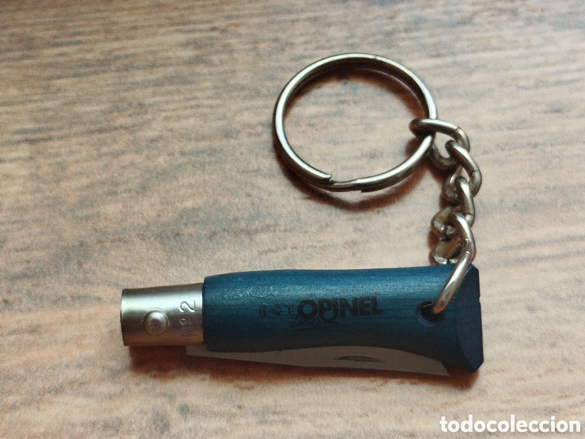 Sammlung von Schl&uuml;sselanh&auml;ngern: LLAVERO NAVAJA OPINEL INOX N&deg; 2