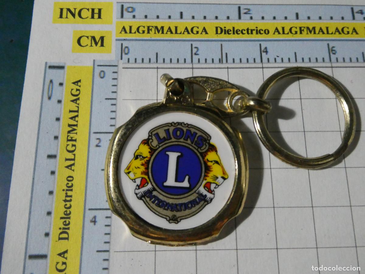Coleccionismo de llaveros: LLAVERO DE CLUB DE LEONES CIUDAD DE ELDA ALICANTE COMITE DE DAMAS. LIONS INTERNATIONAL