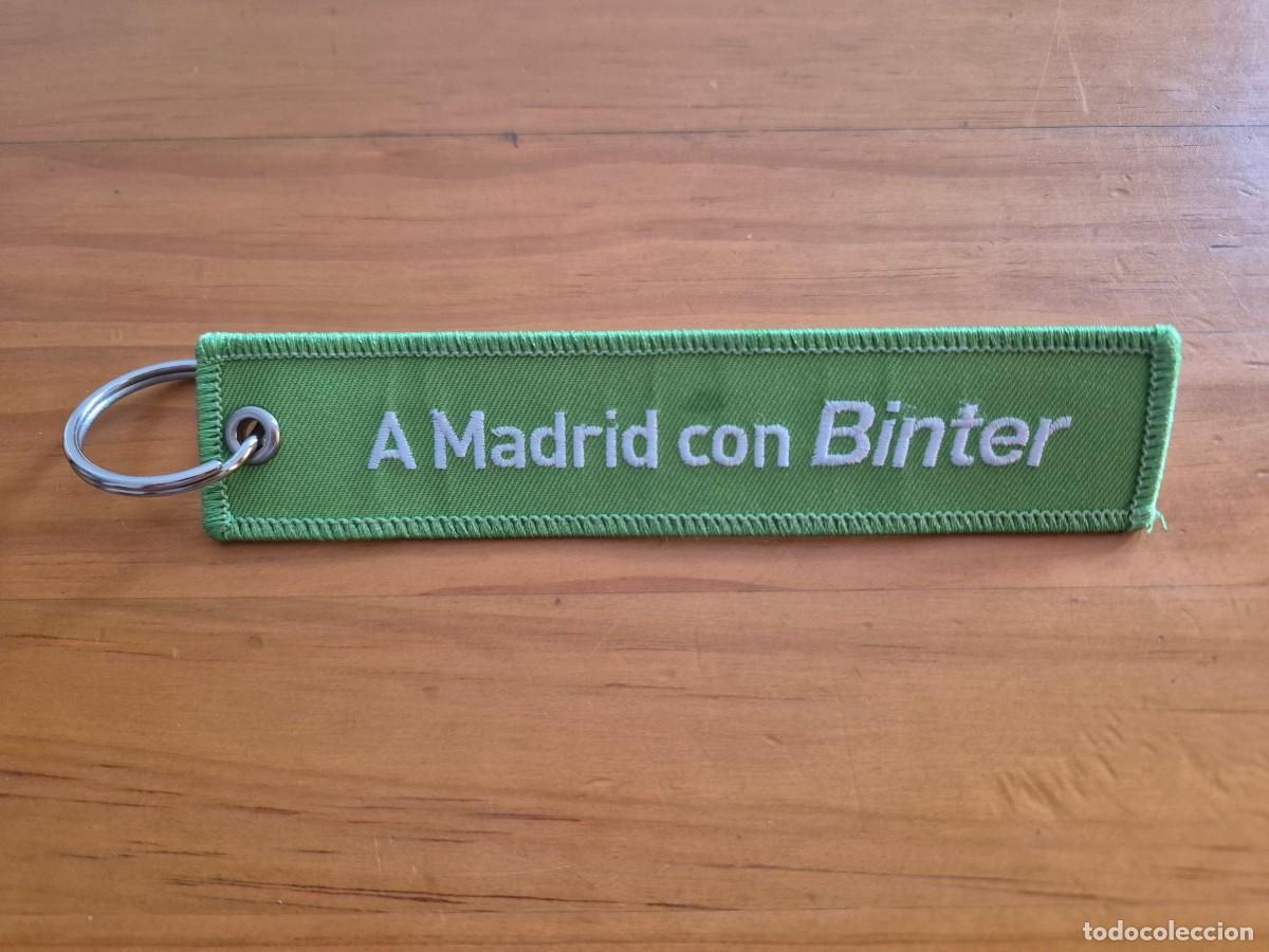 Coleccionismo de llaveros: LLAVERO AEROLINEA BINTER CANARIAS PROMOCION VUELOS A MADRID