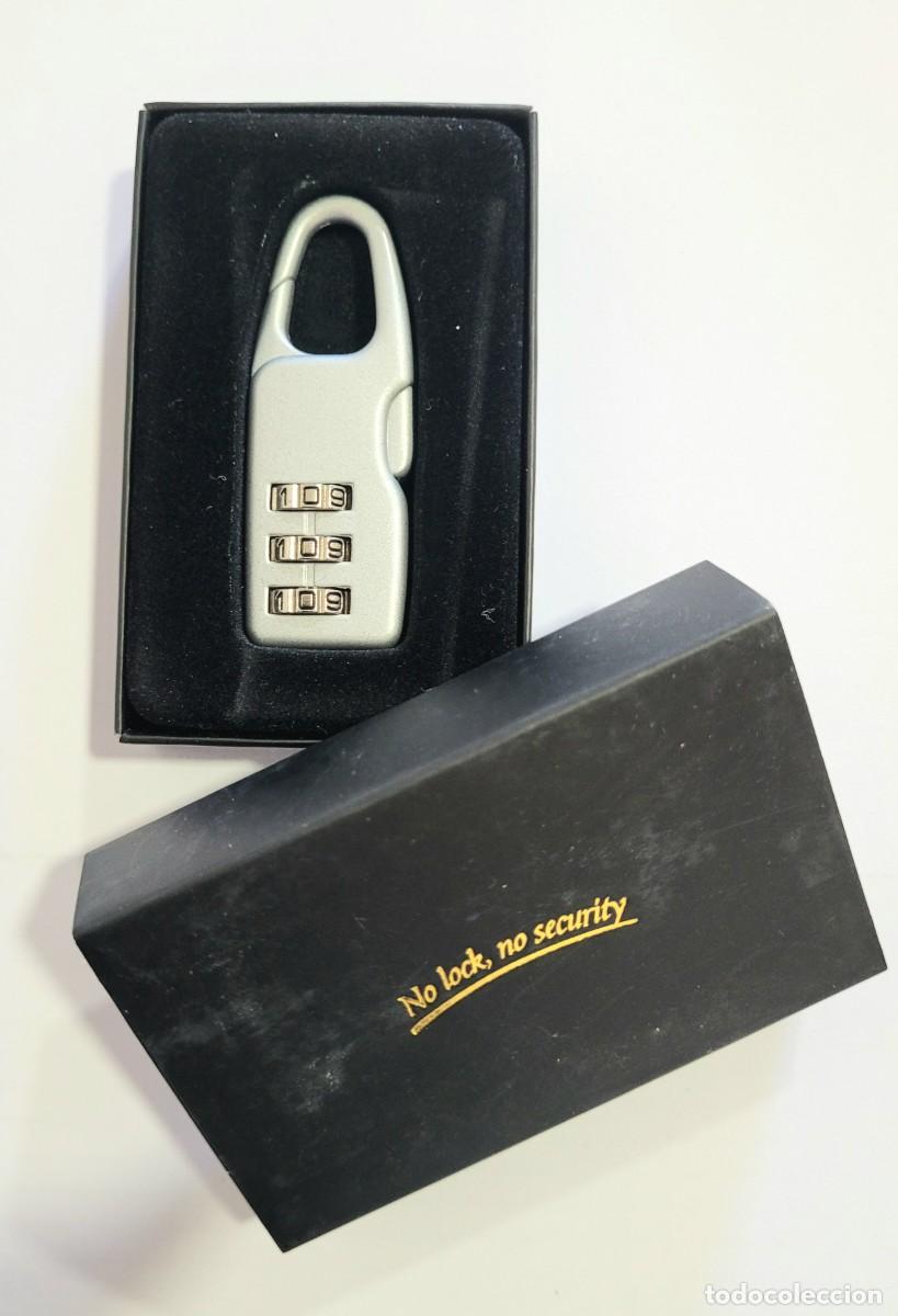 Coleccionismo de llaveros: CANDADO DE SEGURIDAD CON C&Oacute;DIGO DE COMBINACI&Oacute;N NUM&Eacute;RICA - Foto 2