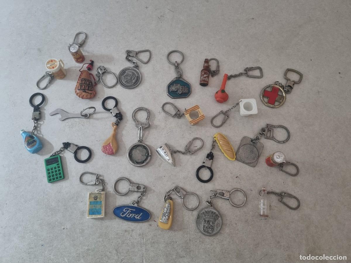 Coleccionismo de llaveros: Lote de 24 llaveros variados - Foto 2