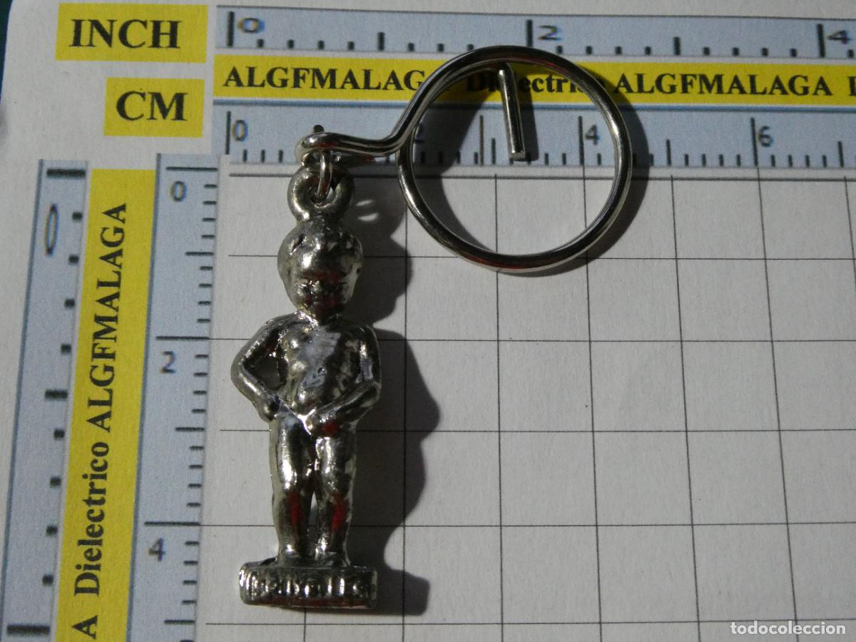 Coleccionismo de llaveros: LLAVERO DE MINIATURAS FIGURITAS. TURISMO FIGURA MANNEKEN PIS BRUSELAS B&Eacute;LGICA