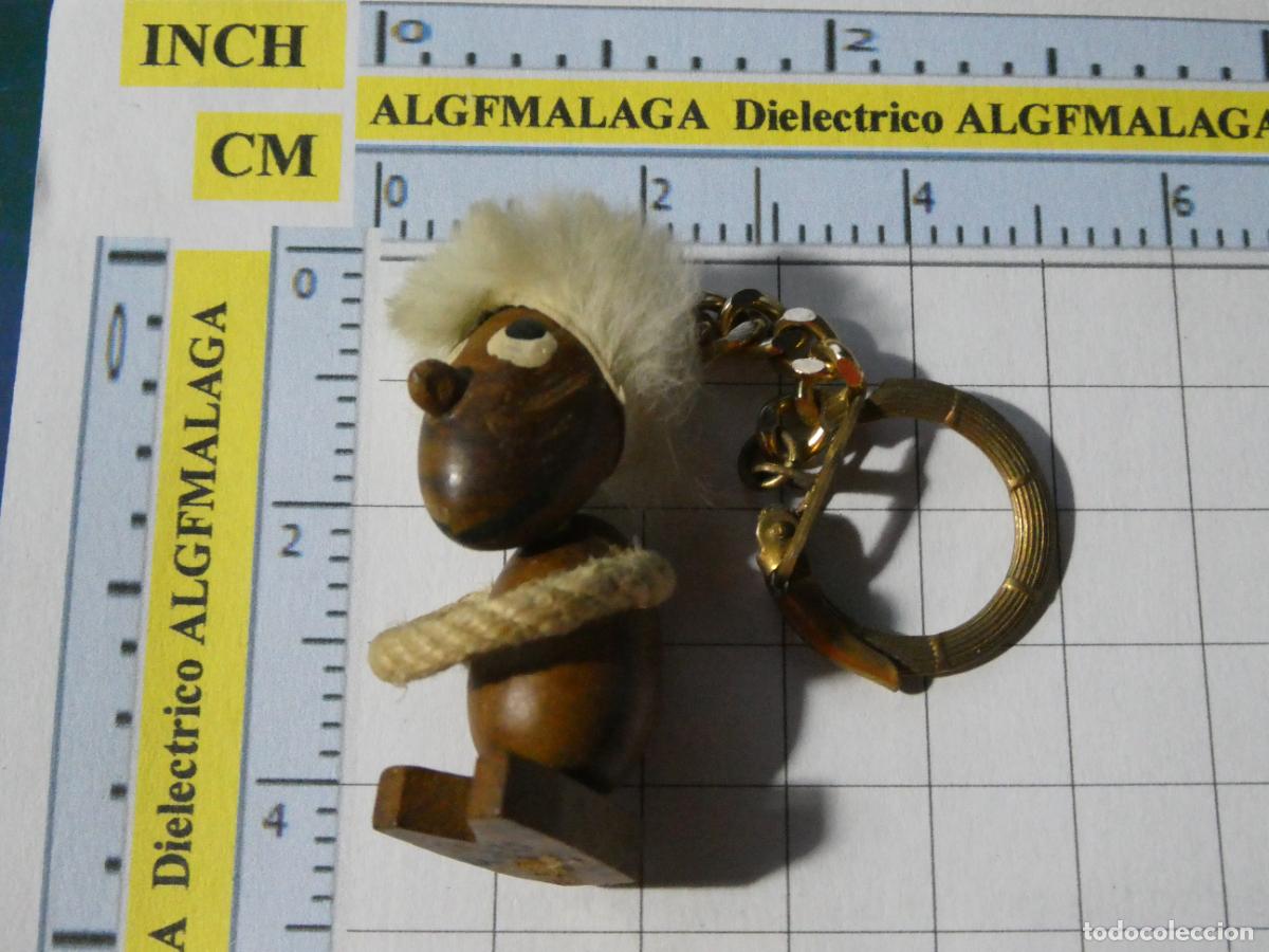 Coleccionismo de llaveros: LLAVERO DE MINIATURAS FIGURITAS. FIGURA MADERA PERSONAJE A DETERMINAR