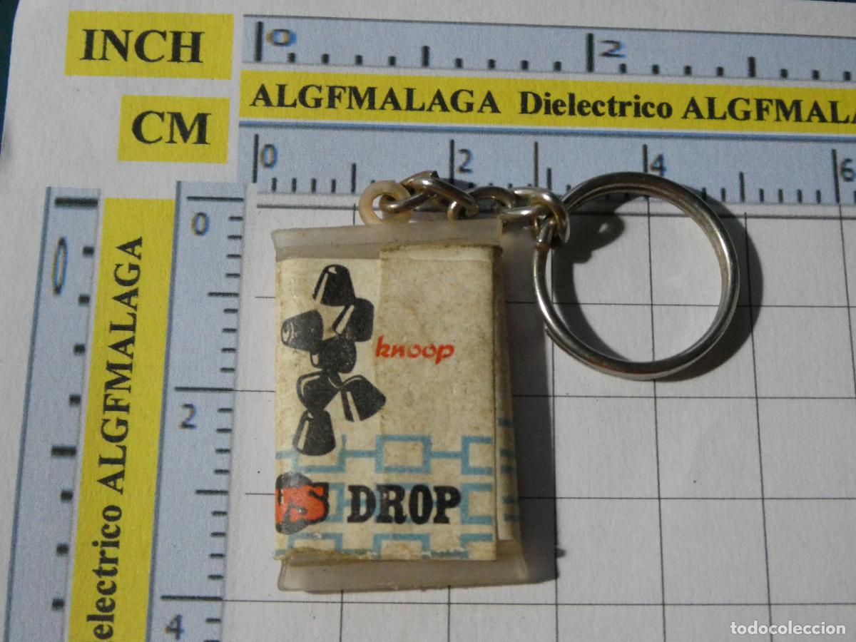 Coleccionismo de llaveros: LLAVERO DE MINIATURAS FIGURITAS. CARAMELOS REGALIZ KNOOP DROP