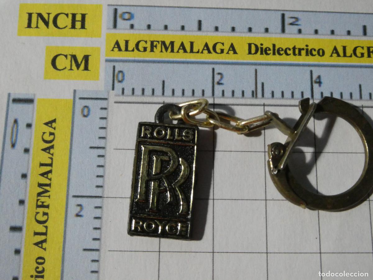 Coleccionismo de llaveros: LLAVERO DE COCHES MOTOS. ROLLS ROYCE. LOGO AUTOM&Oacute;VIL