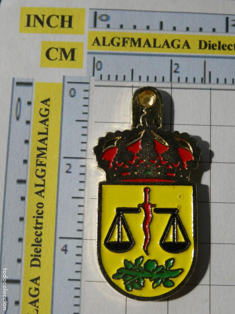 Coleccionismo de llaveros: LLAVERO DE TURISMO HER&Aacute;LDICA. ESCUDO HER&Aacute;LDICO JABUGO HUELVA