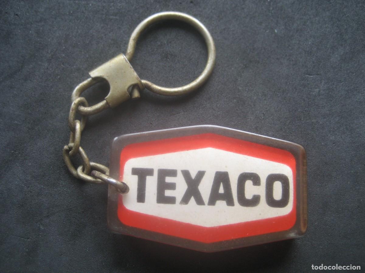 Coleccionismo de llaveros: LLAVERO ACEITES LUBRICANTES PETROLEOS. TEXACO N&ordm;2