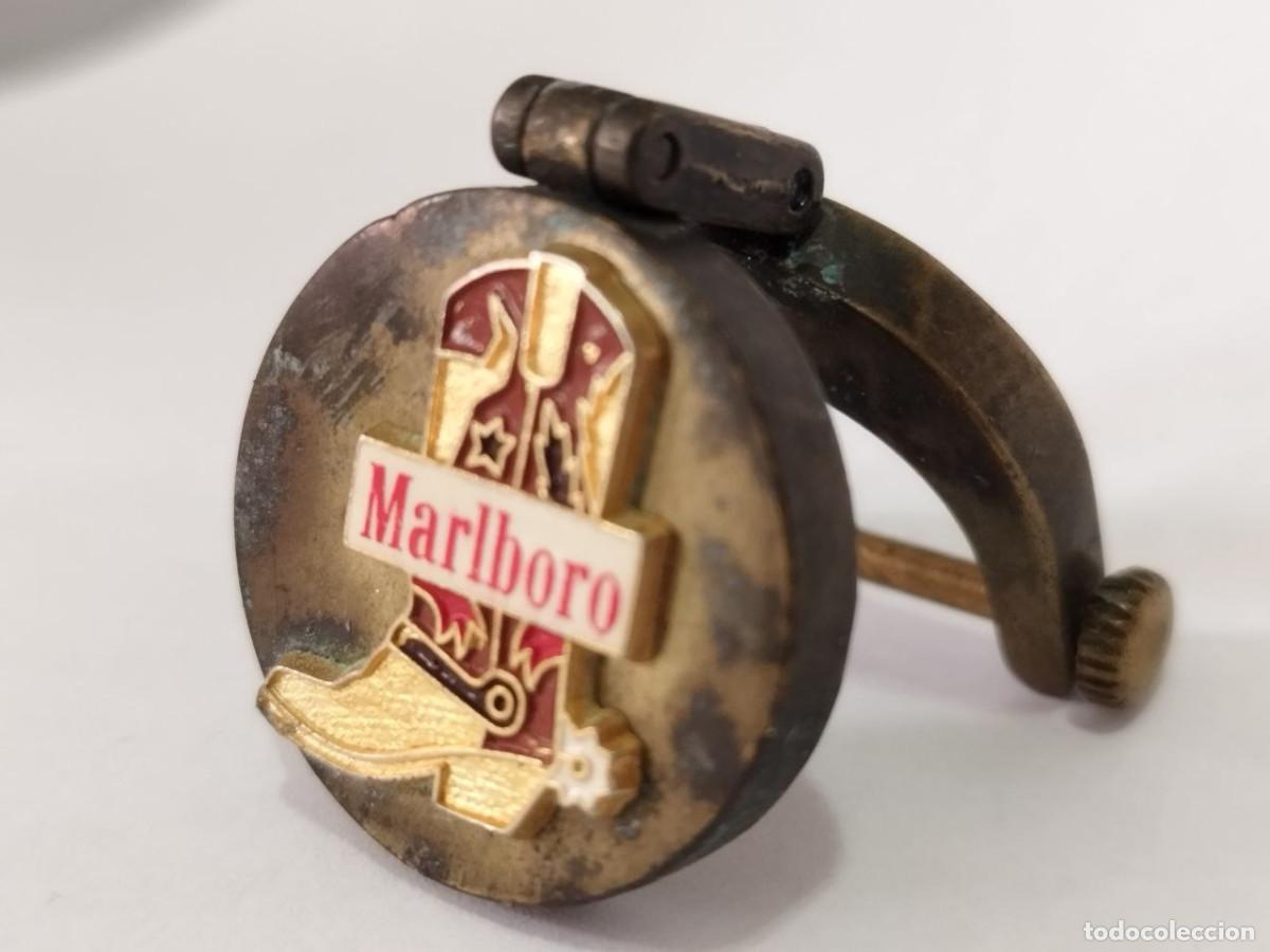 Coleccionismo de llaveros: Llavero vintage publicitario Marlboro articulado plegable de metal