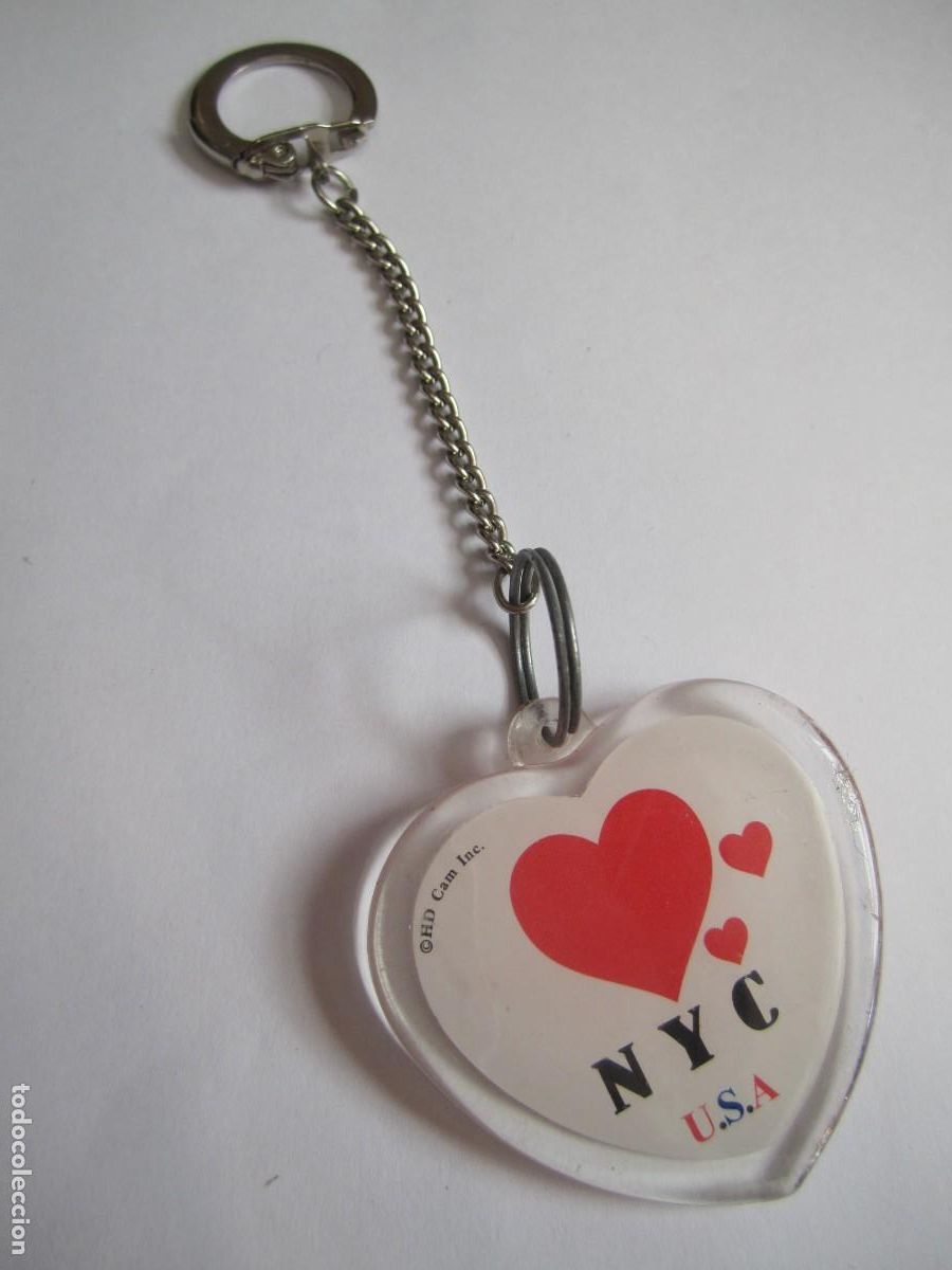 Collezionismo di Portachiavi: llavero NYC u.s.a corazon