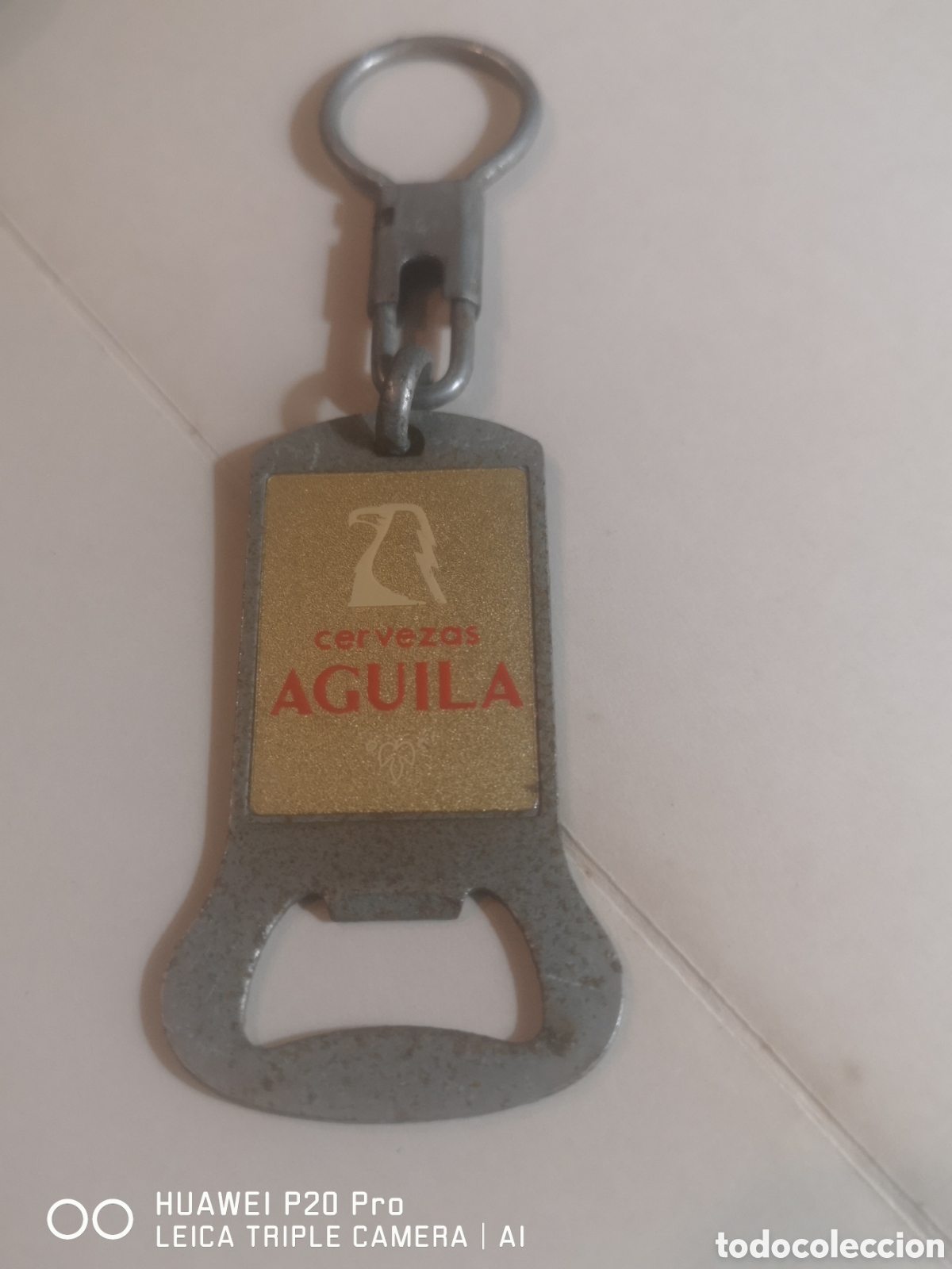 Coleccionismo de llaveros: LLAVERO Y ABRIDOR CERVEZAS AGUILA - Foto 1