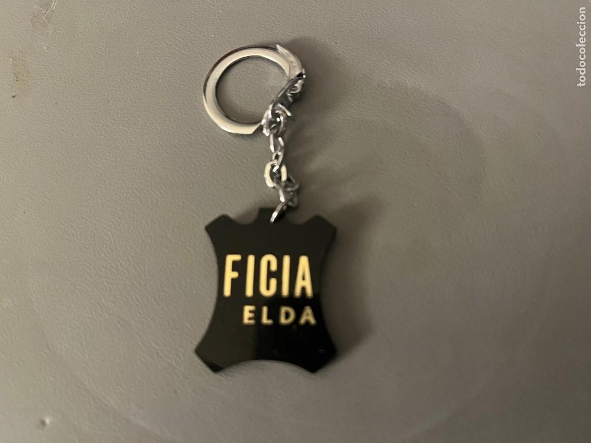 Coleccionismo de llaveros: llavero Ficia Elda Alicante