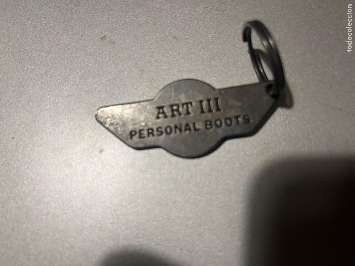 Coleccionismo de llaveros: llavero ART III Personal Boots - Foto 2