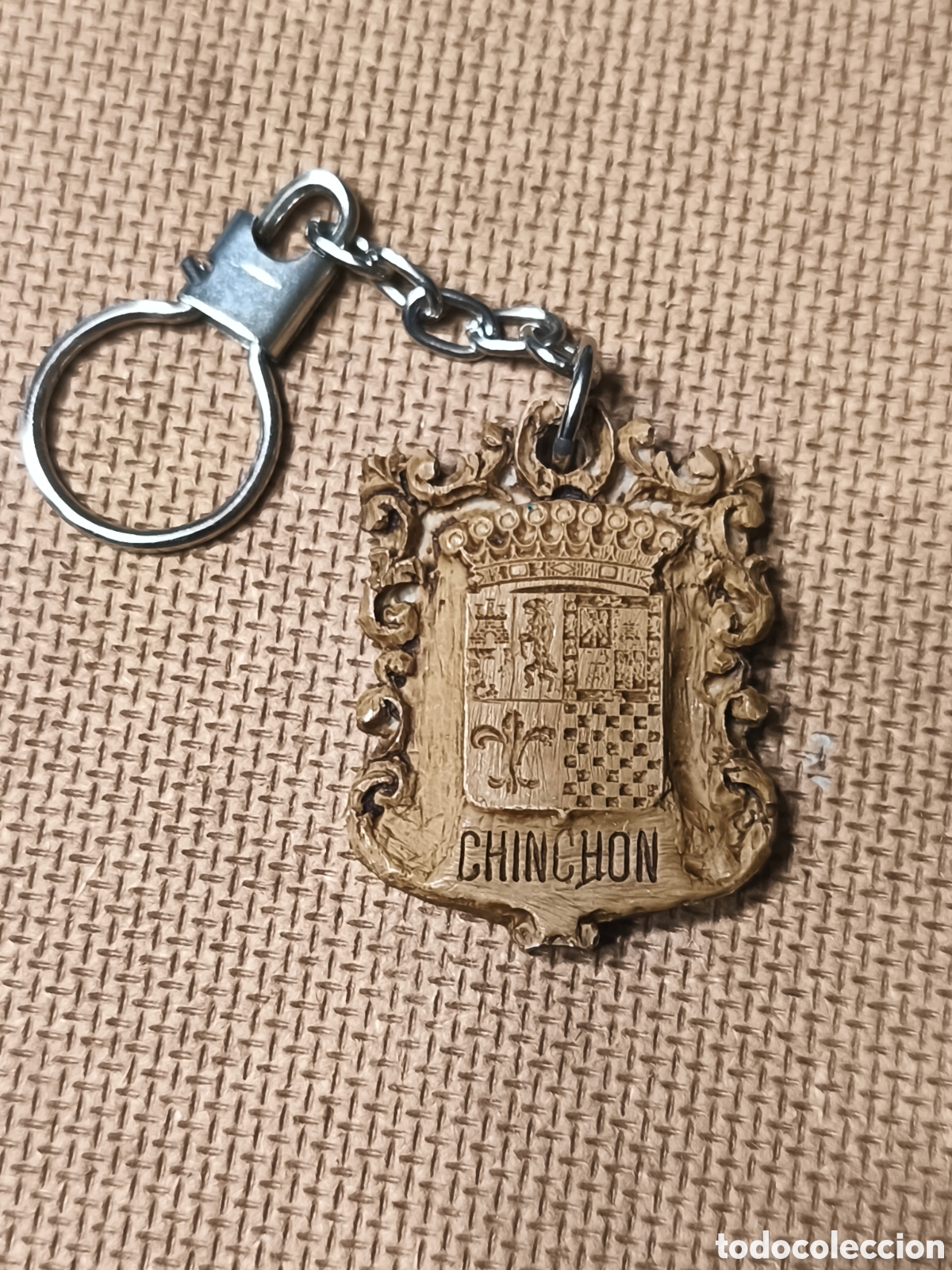 Coleccionismo de llaveros: Llavero Turismo CHINCHON Madrid Escudo Her&aacute;ldico
