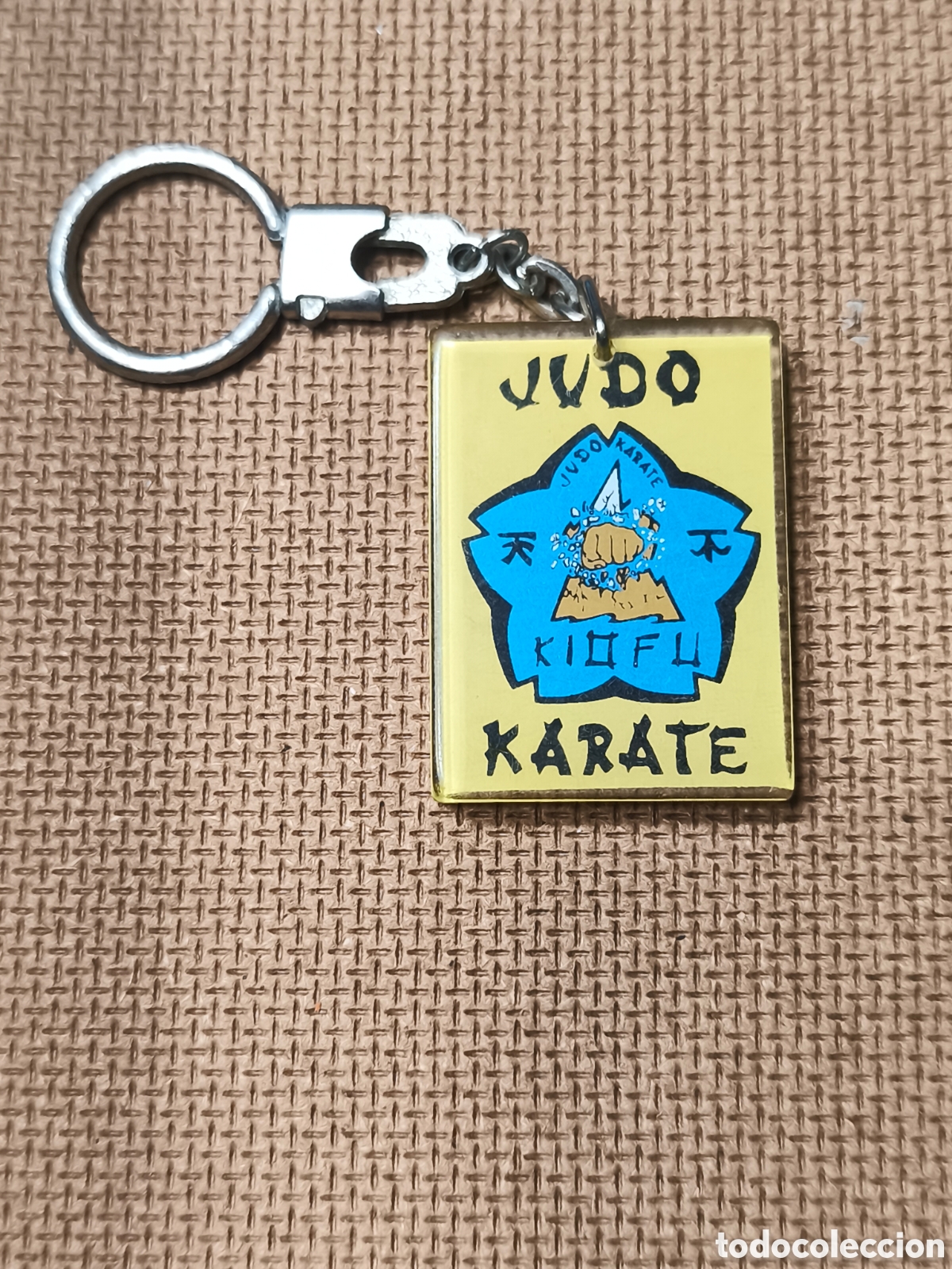 Coleccionismo de llaveros: Llavero Antiguo Gimnasio JUDO KARATE Kiofu