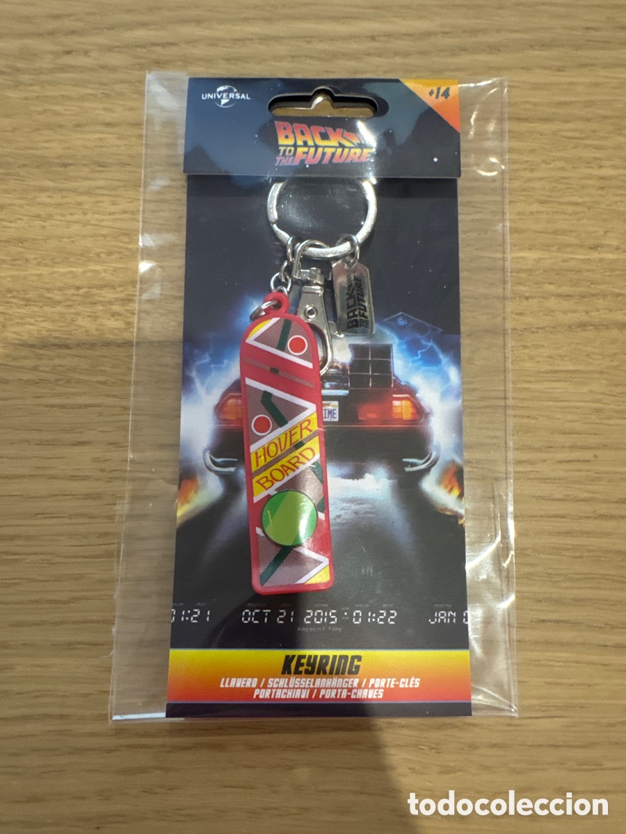 Coleccionismo de llaveros: Llavero Aeropat&iacute;n Marty McFly Regreso Al Futuro
