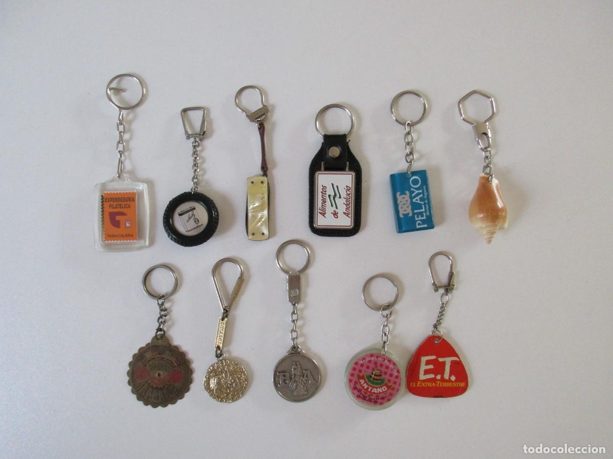 Collectionnisme de portes-cl&eacute;s: LOTE 11 LLAVEROS DIFERENTES