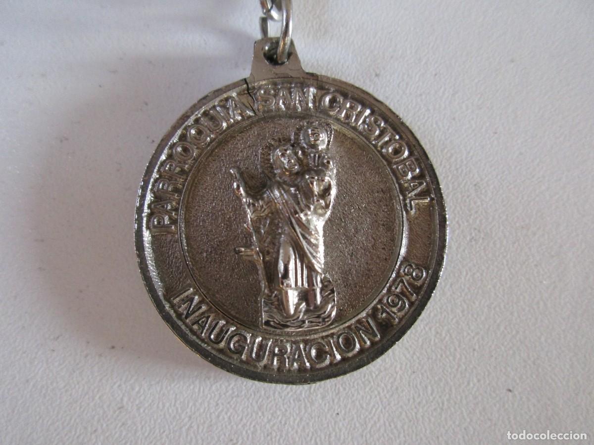 Collectionnisme de portes-cl&eacute;s: RONDA - M&Aacute;LAGA - LLAVERO CONMEMORATIVO DE LA INAUGURACI&Oacute;N PARROQUIA SAN CRIST&Oacute;BAL 1978 - IMPECABLE