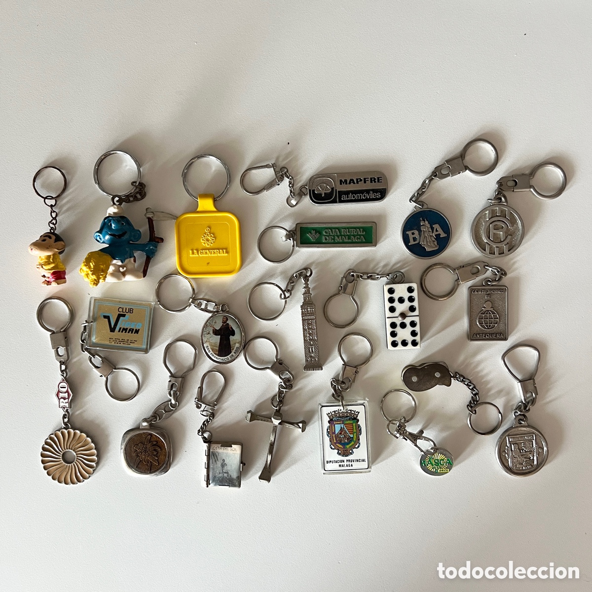 Collectionnisme de portes-cl&eacute;s: Llaveros motivos varios - Lote 6