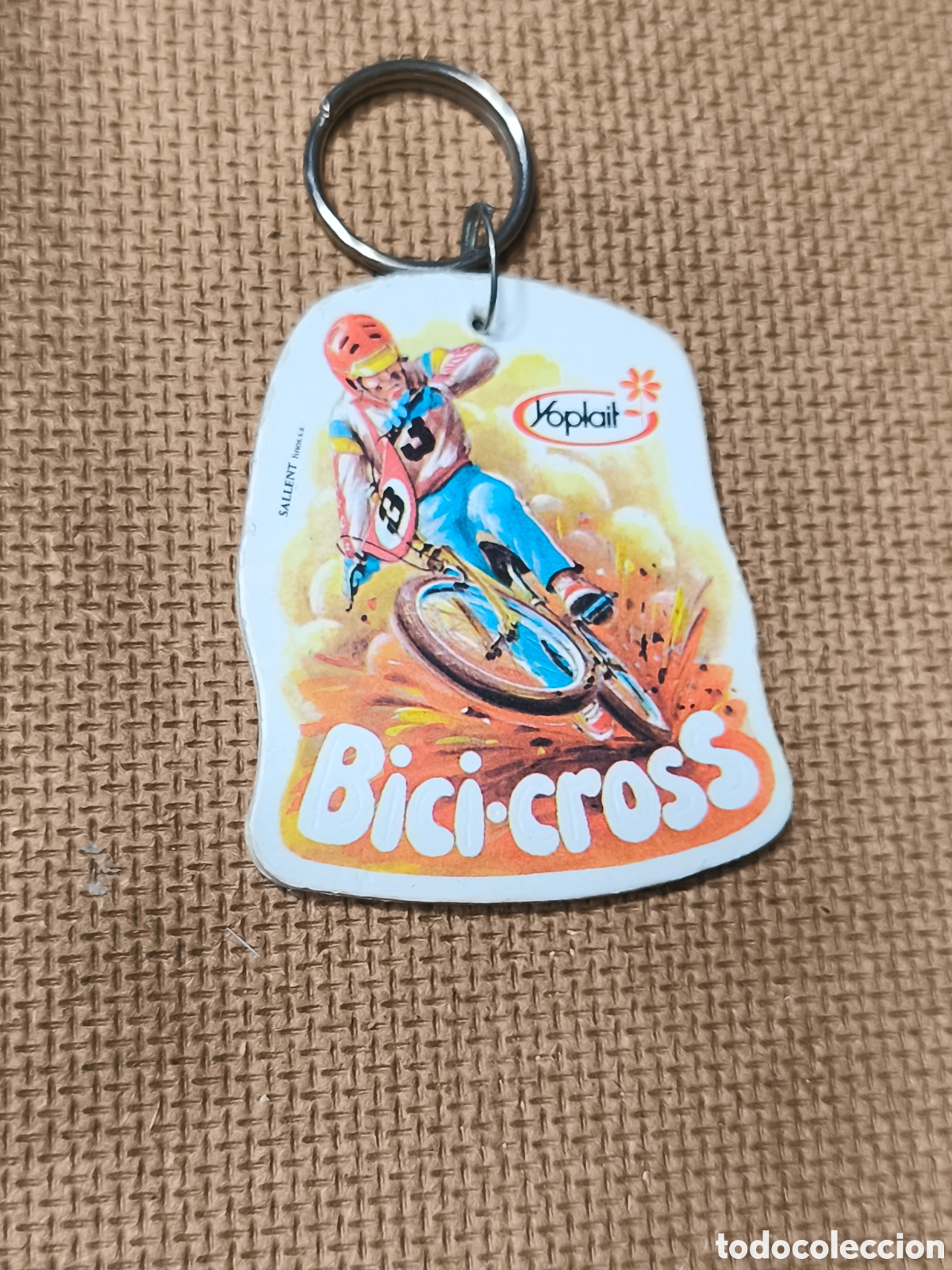 Coleccionismo de llaveros: Llavero Promocional Publicidad YOPLAIT Bici-cross