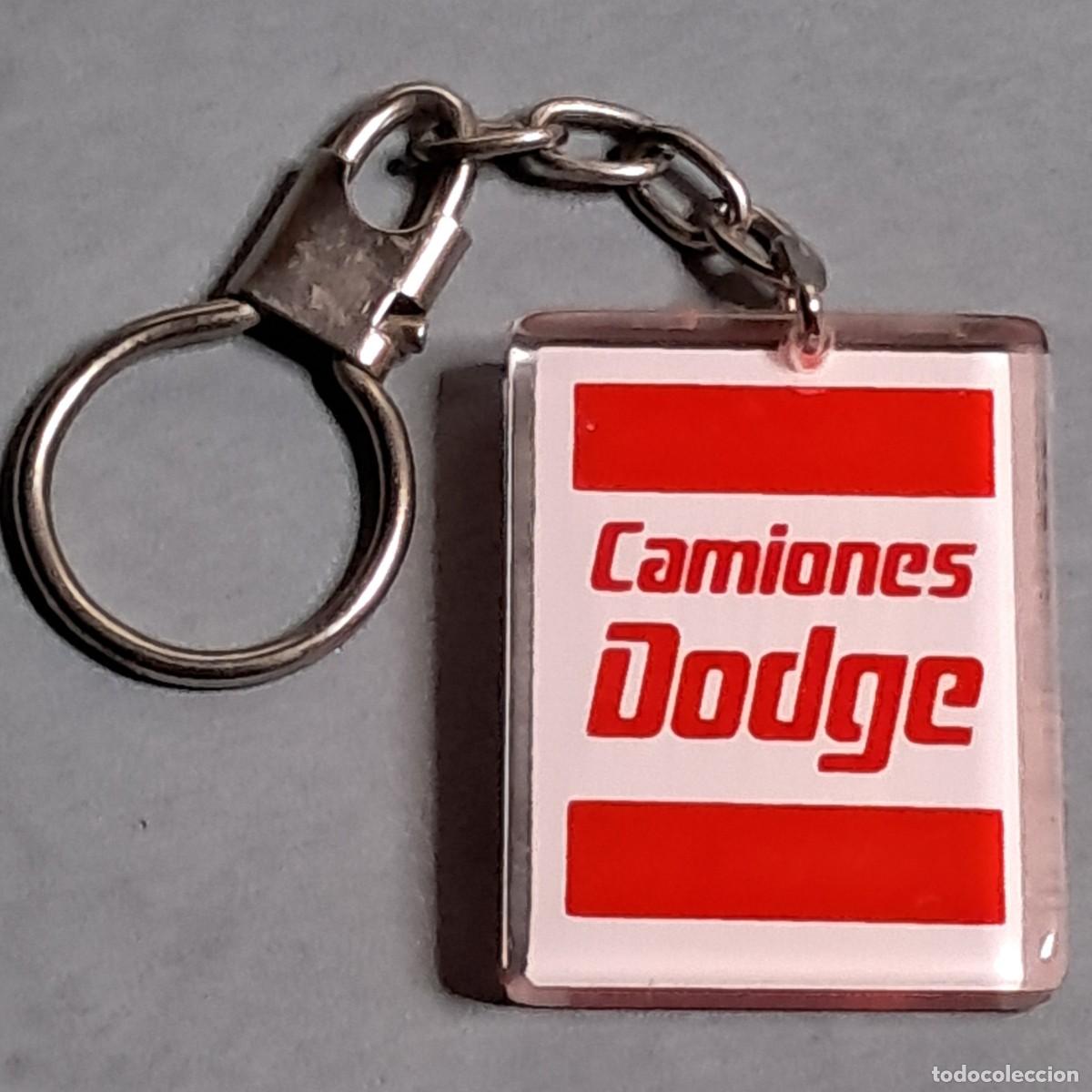 Collezionismo di Portachiavi: Antiguo llavero en metacrilato de camiones Dodge, a&ntilde;os 70