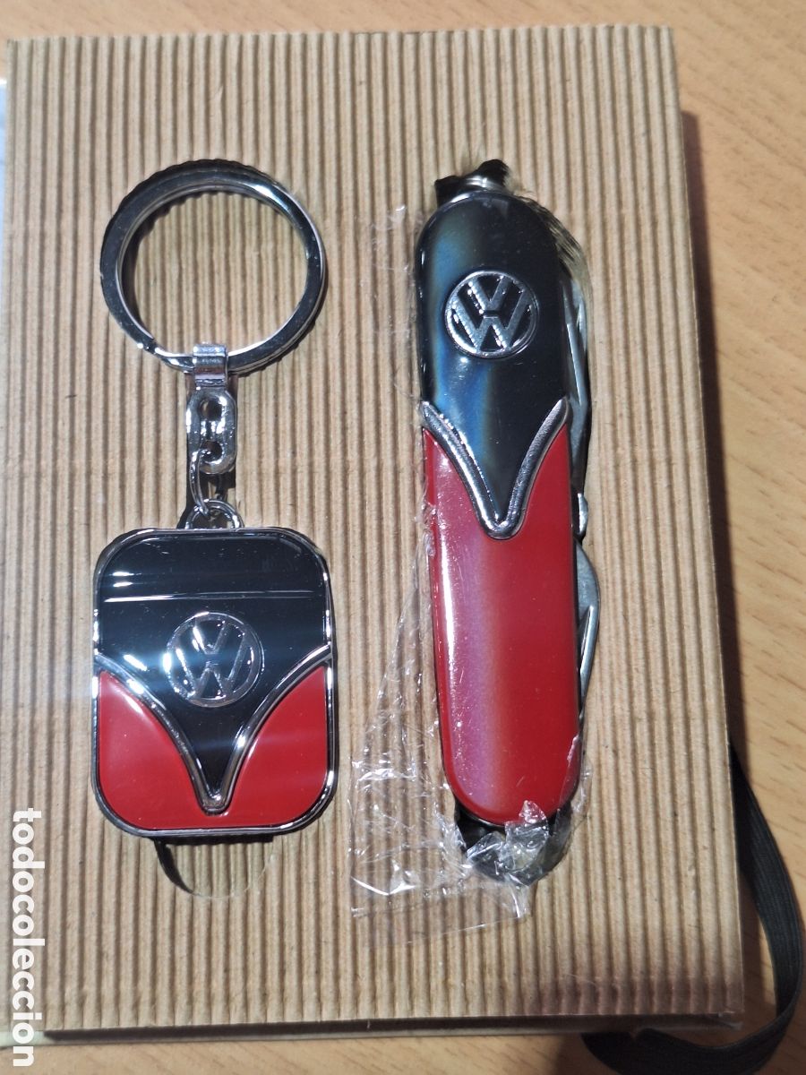 Coleccionismo de llaveros: Llavero y navaja marca Volkswagen .