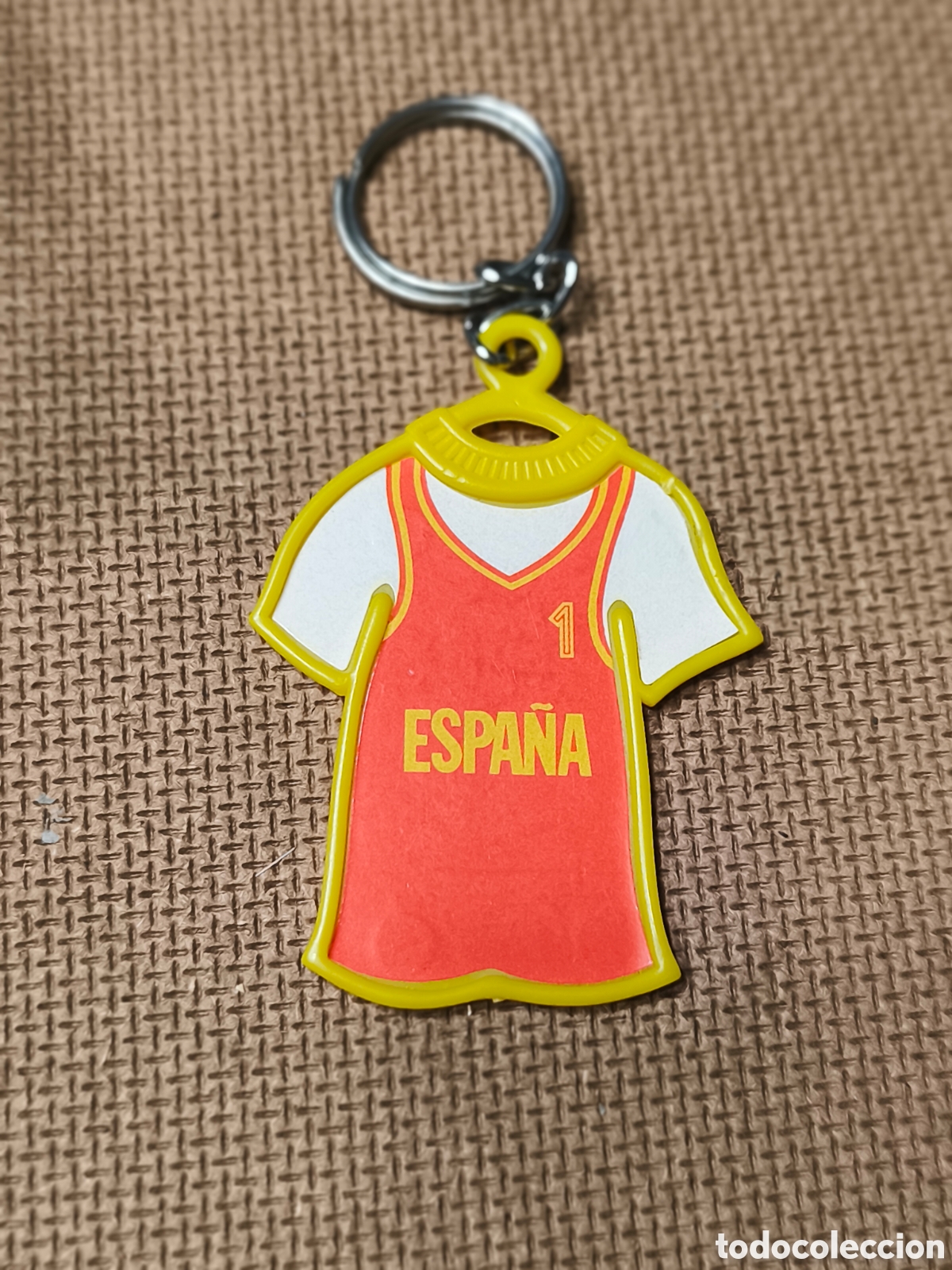 Coleccionismo de llaveros: Llavero MUNDO BASKET 86 Danone Espa&ntilde;a