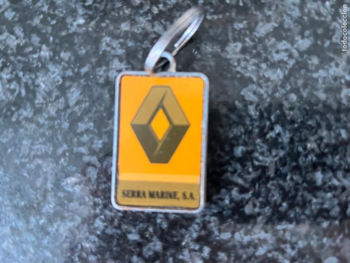 Coleccionismo de llaveros: antiguo llavero Renault Serra Maine Valls Tarragona
