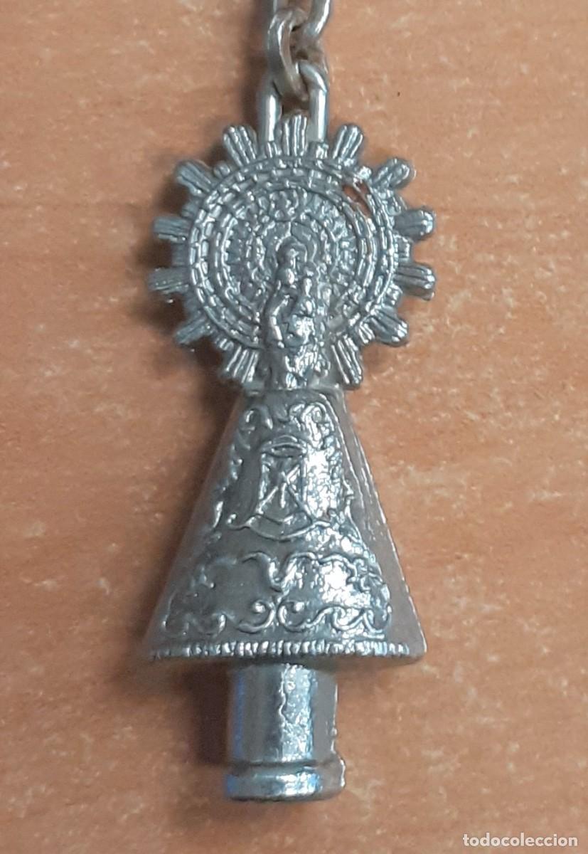 Coleccionismo de llaveros: ANTIGUO LLAVERO VIRGEN DEL PILAR