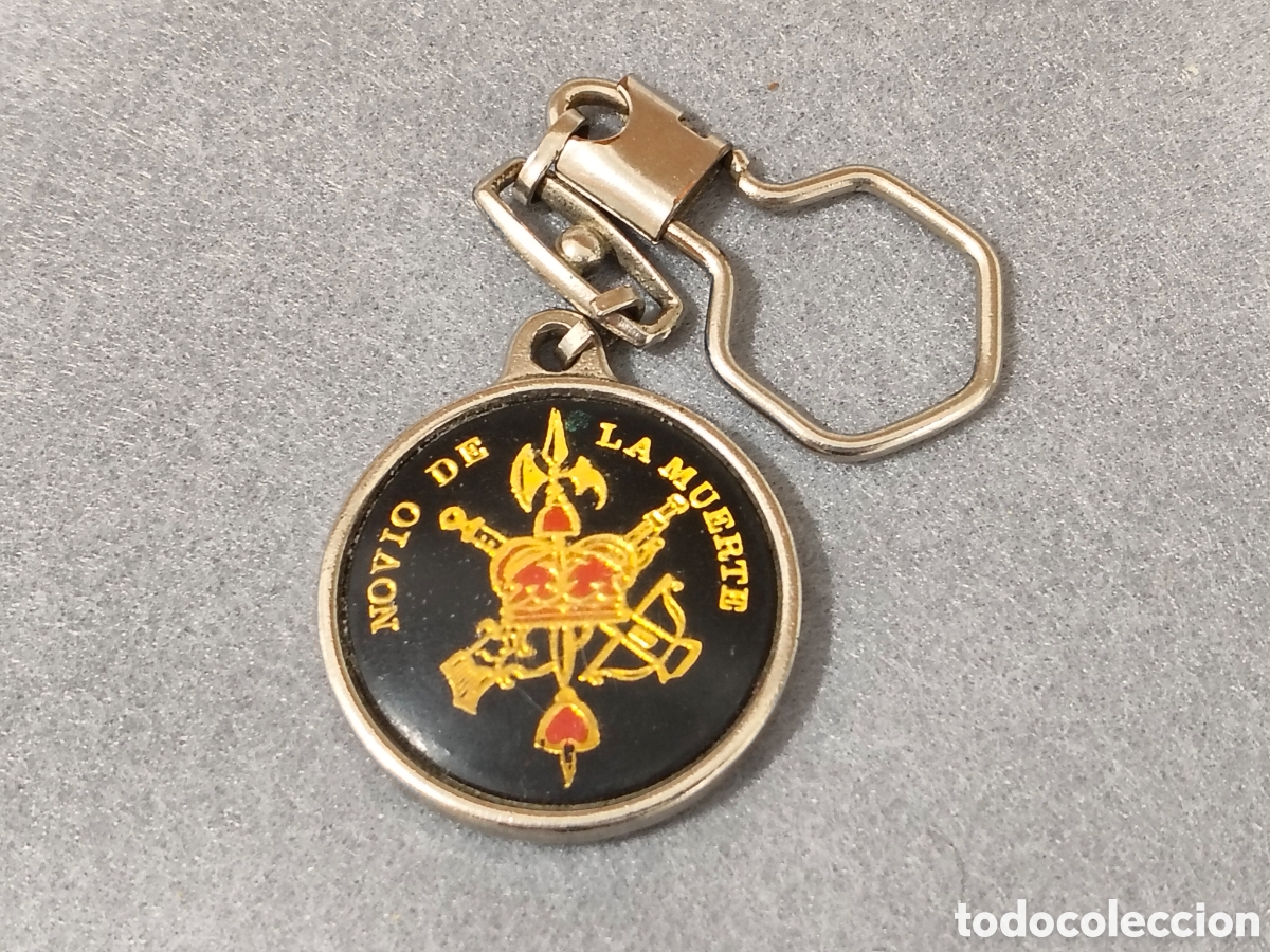 Coleccionismo de llaveros: LLAVERO MILITAR DE LA LEGION EL NOVIO DE LA MUERTE