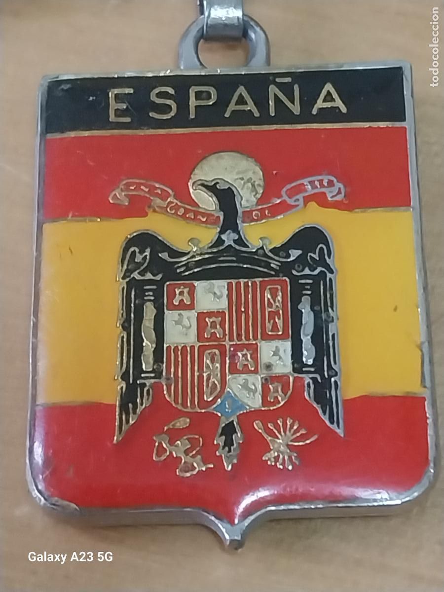 Coleccionismo de llaveros: AGUILA SAN JUAN ESPA&Ntilde;A UNA GRANDE LIBRE 5CMS ALTO METAL GOTA
