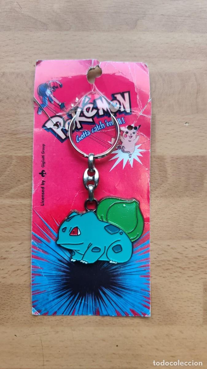 Coleccionismo de llaveros: Llavero Pok&eacute;mon Bulbasaur Vintage 1998 Gigliotti G