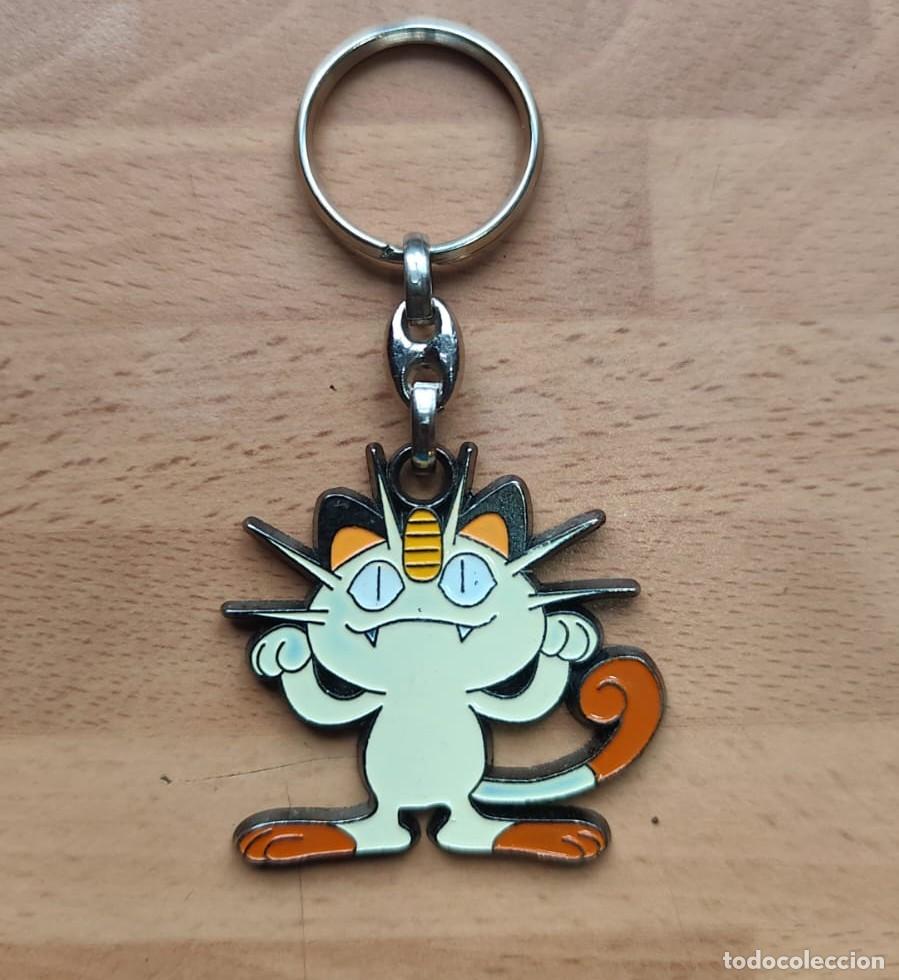 Coleccionismo de llaveros: Llavero Pok&eacute;mon Meowth Vintage 1998