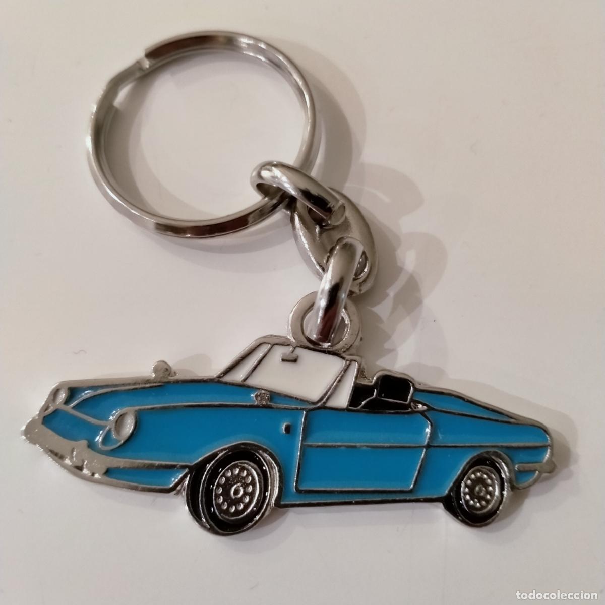 Coleccionismo de llaveros: llavero seat 850 sider azul