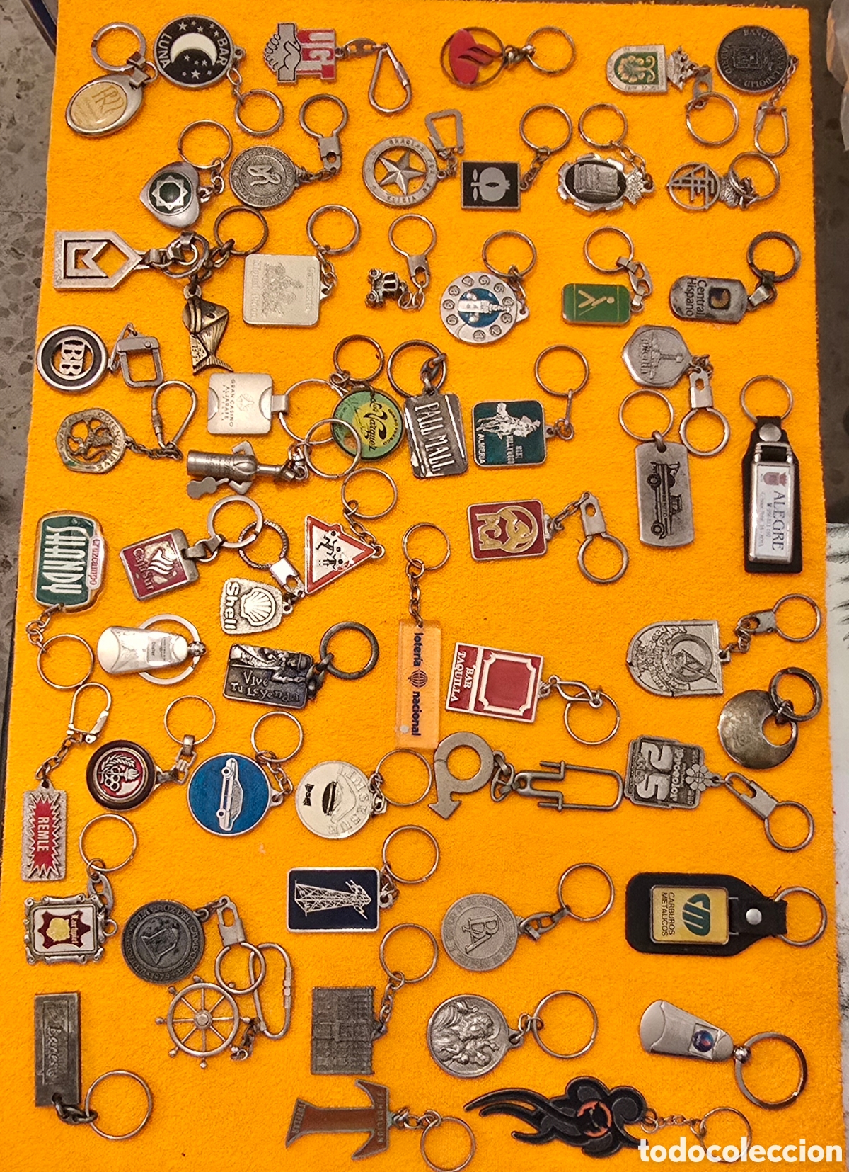 Coleccionismo de llaveros: Gran Lote de 50+ Llaveros Vintage / Antiguos de Colecci&oacute;n (Marcas, Publicidad, Coches)
