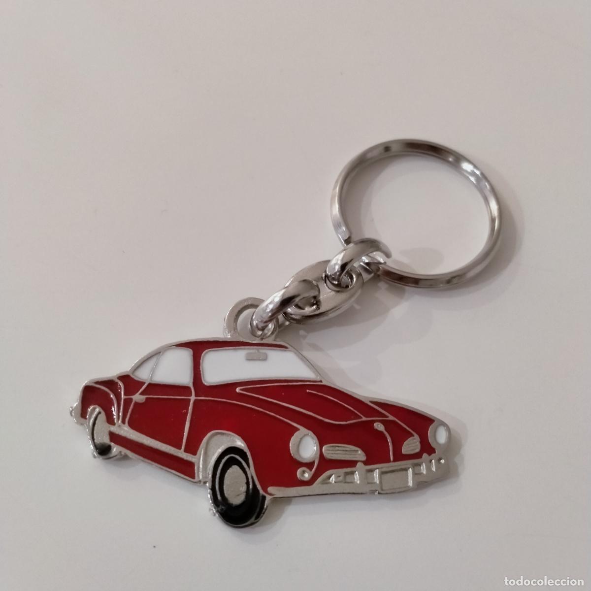 Coleccionismo de llaveros: llavero volkswagen karman rojo - Foto 1