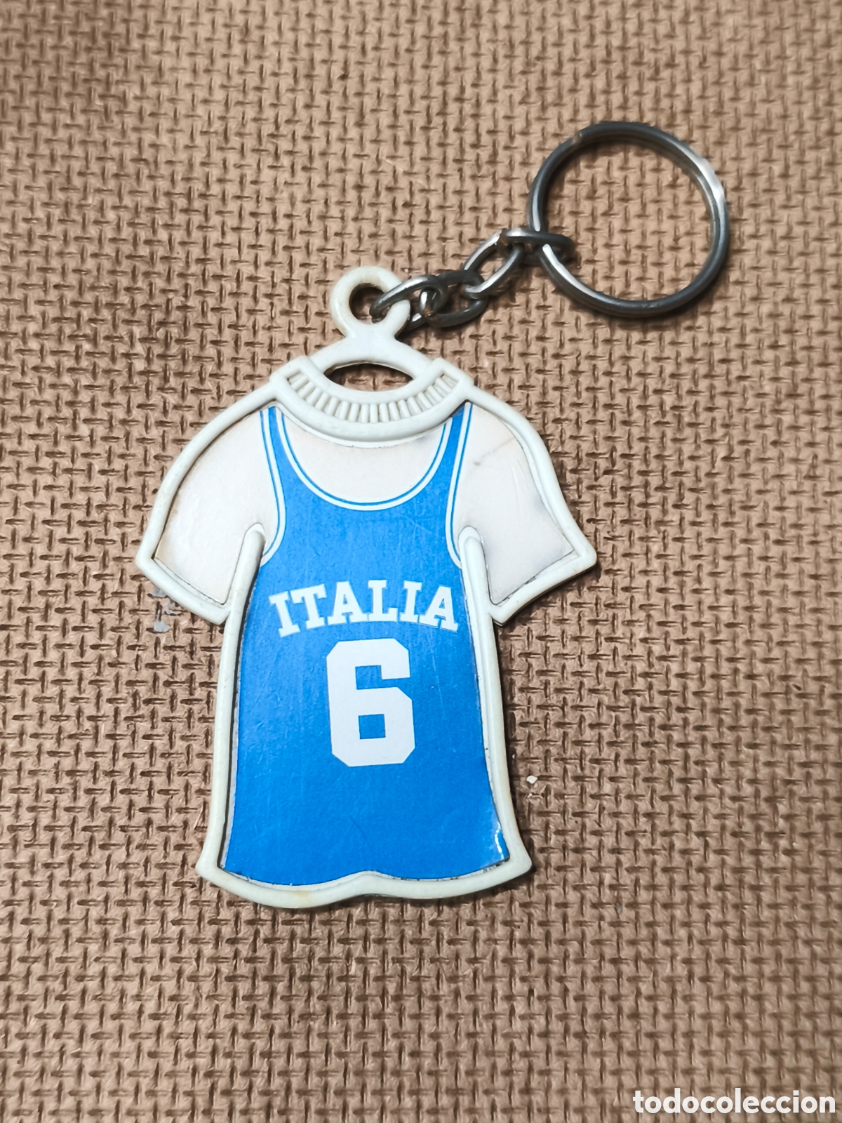 Coleccionismo de llaveros: Llavero MUNDO BASKET 86 Danone ITALIA