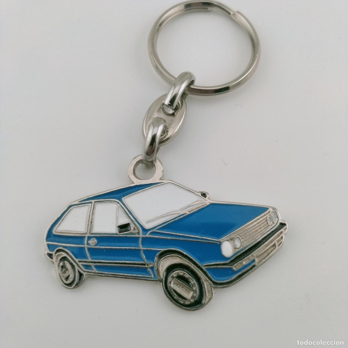 Coleccionismo de llaveros: llavero volkswagen polo gt azul