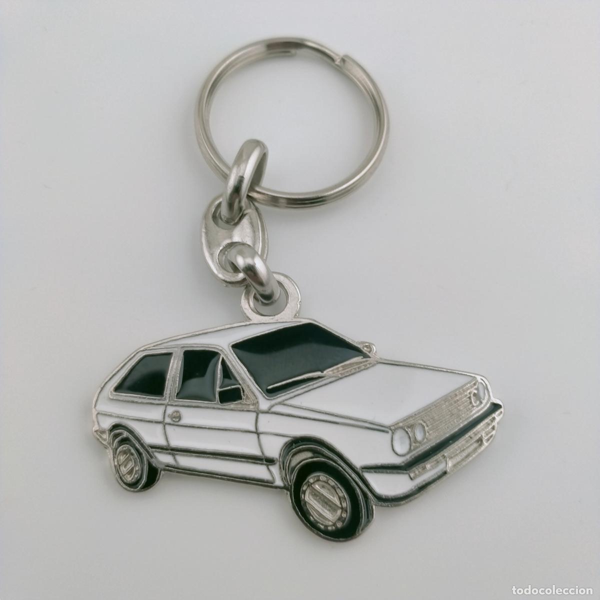 Coleccionismo de llaveros: llavero volkswagen polo gt blanco