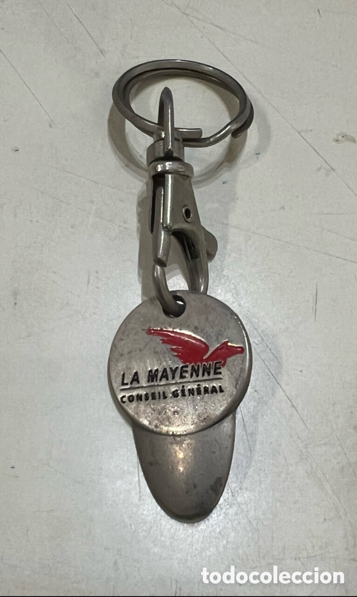 Coleccionismo de llaveros: Llavero. La Mayenne. Conseil General. Francia. A&ntilde;os 70.
