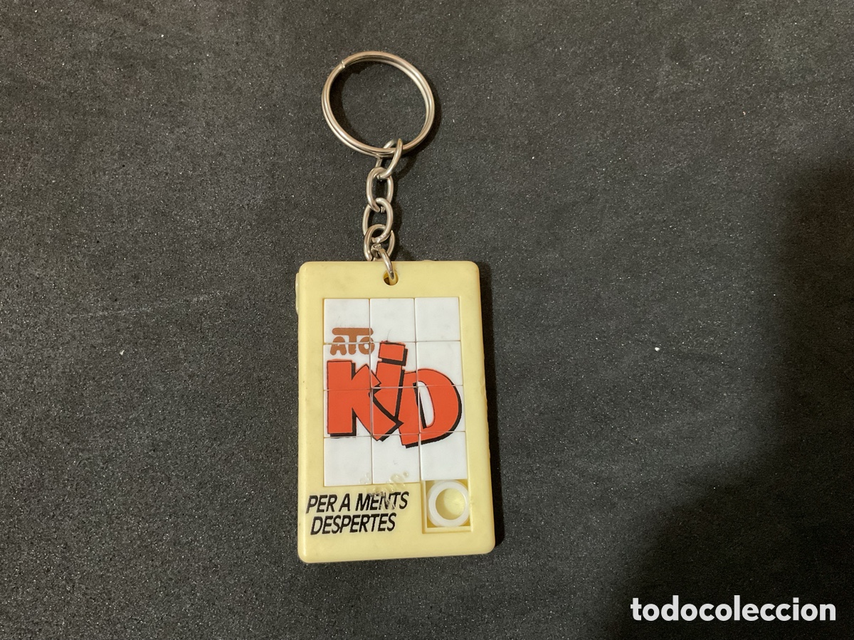 Coleccionismo de llaveros: ANTIGUO LLAVERO PUZZLE TIPO JUEDSA PROMOCIONAL LECHE ATO KID