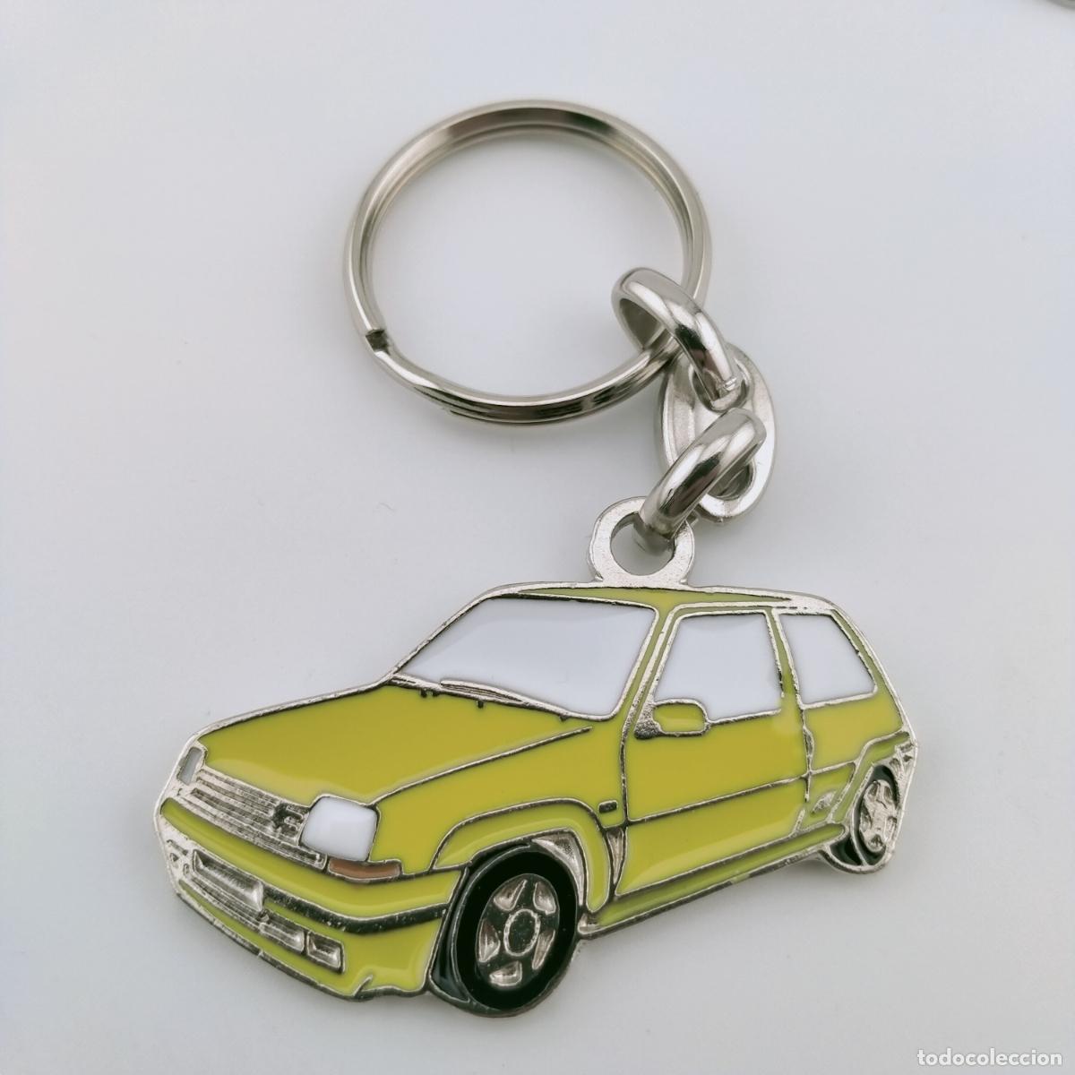 Coleccionismo de llaveros: llavero renault 5 gt turbo amarillo