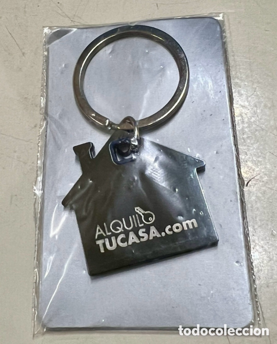 Coleccionismo de llaveros: Llavero. Publicidad ALQUILOTUCASA. Murcia. Metal.