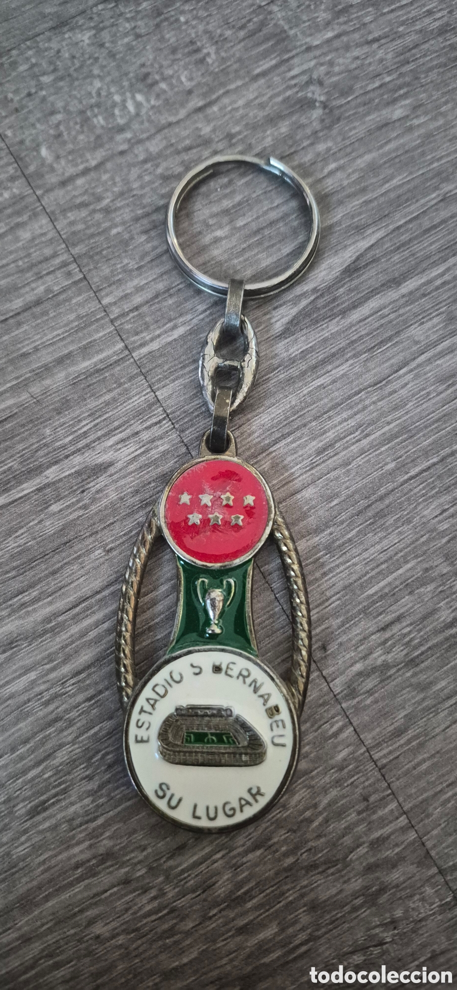 Sammlung von Schl&uuml;sselanh&auml;ngern: LLAVERO REAL MADRID A&Ntilde;OS 90