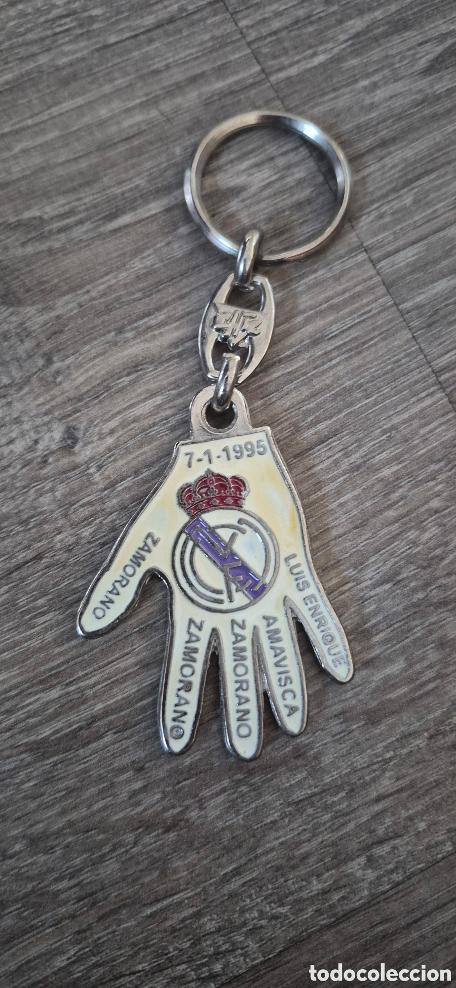 Collectionnisme de portes-cl&eacute;s: LLAVERO REAL MADRID A&Ntilde;OS 90